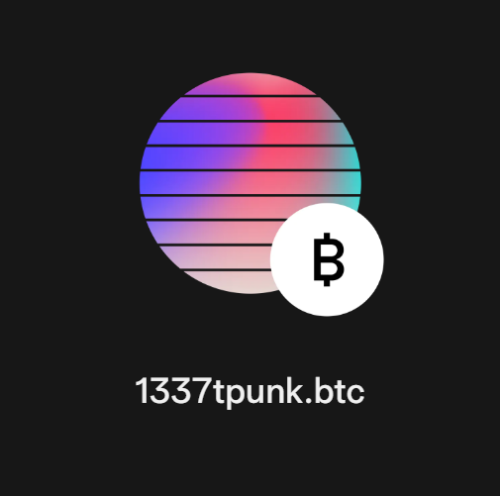 1337 btc